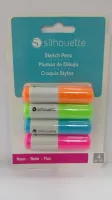 CANETAS SILHOUETTE NEON - 4 UNIDADES - Foto 2