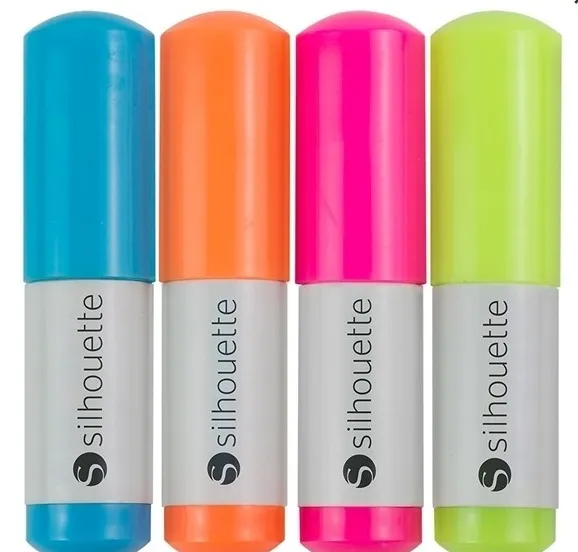 CANETAS SILHOUETTE NEON - 4 UNIDADES Imagem