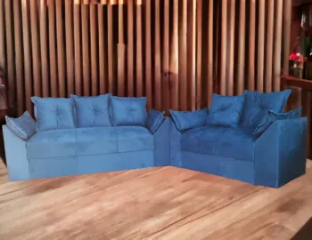 Sofá 2 + 3 Lugares Roma RDC Super promoção - Foto 2