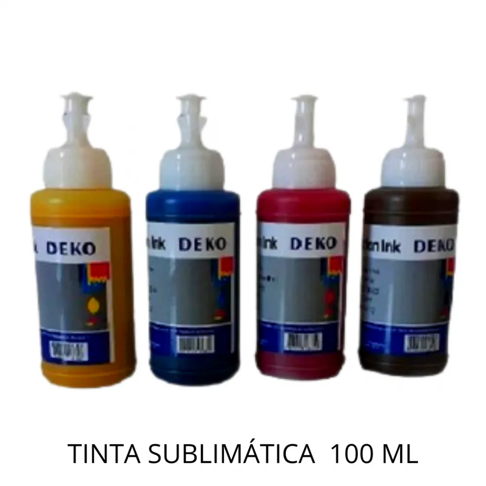 TINTA SUBLIMATICA 100 ML DEKO