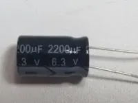 CAPACITOR ELETROLITICO 2200UFX6.3V