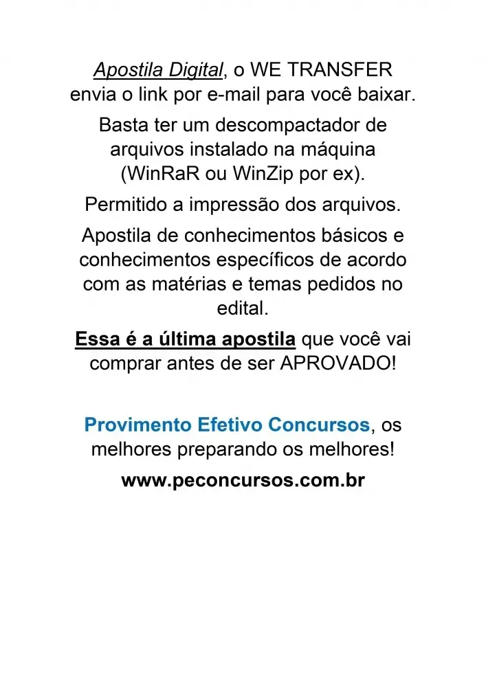 Apostila CRF SC Fiscal Farmacêutico Ano 2023