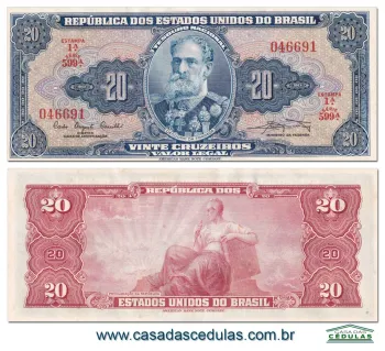 C022 - 20 Cruzeiros (Deodoro da Fonseca) - Sob