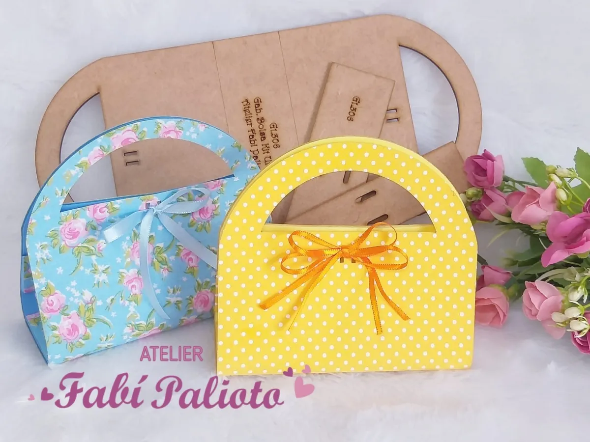 G1.306  Gabarito de Moldes em MDF Bolsa Kit Unha