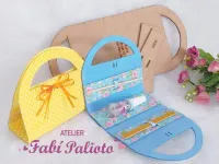 G1.306  Gabarito de Moldes em MDF Bolsa Kit Unha - Foto 2