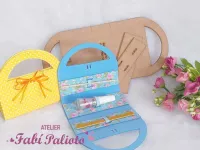 G1.306  Gabarito de Moldes em MDF Bolsa Kit Unha - Foto 5