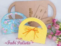 G1.306  Gabarito de Moldes em MDF Bolsa Kit Unha - Foto 6