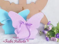 G1.304  Gabarito de Moldes em MDF Borboleta Porta Bombom Grande - Foto 4