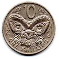 Nova Zelândia - 1967 - 1 Shilling