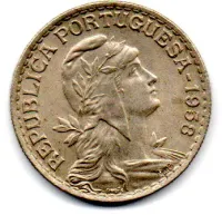Portugal - 1958 - 1 Escudo - Foto 2
