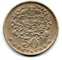 Portugal - 1944 - 50 Centavos