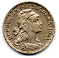 Portugal - 1944 - 50 Centavos - Foto 2