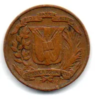 República Dominicana - 1952 - 1 Centavo - Foto 2