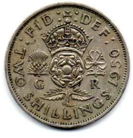 Reino Unido - 1950 - 2 Shillings