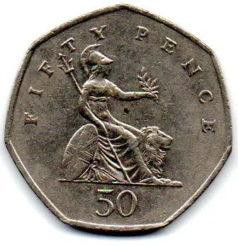 Reino Unido - 1997 - 50 Pence