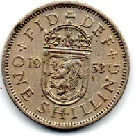 Reino Unido - 1953 - 1 Shilling