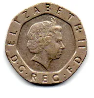Reino Unido - 2005 - 20 Pence - Foto 2