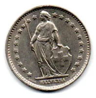 Suíça - 1969 - 1 Franc - Foto 2