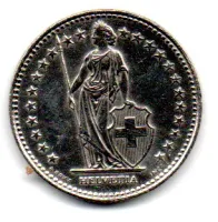 Suíça - 1992 - 1 Franc - Polida - Foto 2