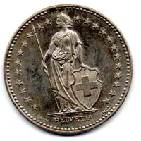 Suíça - 1997 - 2 Francs - Foto 2