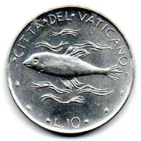 Vaticano - 1977 - 10 Lire