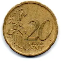 Alemanha - 2002A - 20 Euro Cent - Foto 2