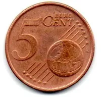 Alemanha - 2002A - 5 Euro Cent - Foto 2
