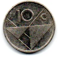 Aruba - 1989 - 10 Cents - Foto 2