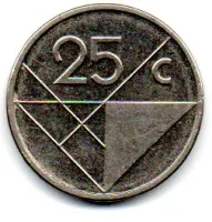 Aruba - 2009 - 25 Cents - Foto 2