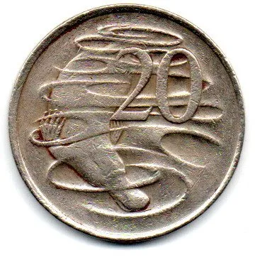 Austrália - 1973 - 20 Cents