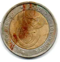 África do Sul - 2005 - 5 Rand - Foto 2