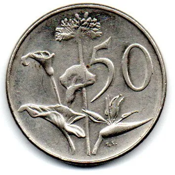 África do Sul - 1976 - 50 Cents