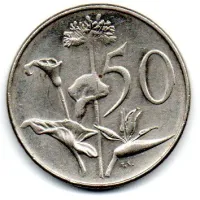 África do Sul - 1976 - 50 Cents