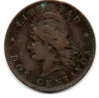 Argentina - 1890 - 2 Centavos - Foto 2