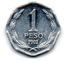 Chile - 2003 - 1 Peso