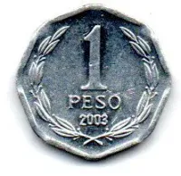 Chile - 2003 - 1 Peso