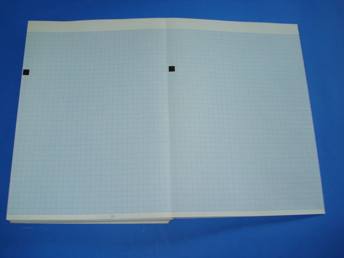 PAPEL TERMOSENSÍVEL P/ ECG AR-2100 TITS 210X150X200 - pacote com 10 blocos Imagem