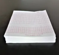PAPEL TERMOSENSÍVEL P/ CARDIOTOCÓGRAFO BT-300 TITS 130X120X100 - pacote com 10 blocos - Foto 3