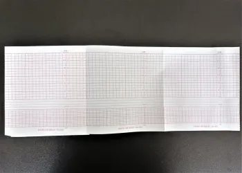 PAPEL TERMOSENSÍVEL P/ CARDIOTOCÓGRAFO BT-300 TITS 130X120X166 - pacote com 10 blocos