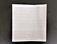 PAPEL TERMOSENSÍVEL P/ CARDIOTOCÓGRAFO BT-300 TITS 130X120X250 - pacote com 10 blocos - Foto 2