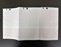 PAPEL TERMOSENSÍVEL P/ CARDIOTOCÓGRAFO COMEN STAR 5000 TITS 150X90X150 - pacote com 10 blocos - Foto 3