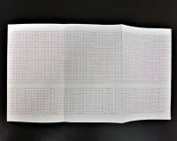 PAPEL TERMOSENSÍVEL P/ CARDIOTOCÓGRAFO COROMETRICS SERIES 170 TITS 152X90X160 - pacote com 10 blocos - Foto 3