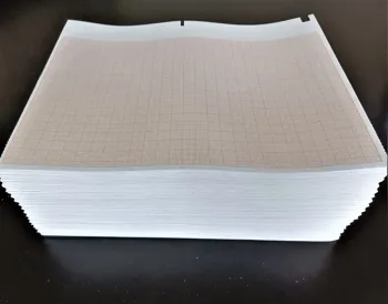 PAPEL P/ ECG DIXTAL EP-3/EP-12 TITS 216X280X1000 - pacote com 2 blocos - Foto 2