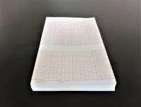 PAPEL TERMOSENSÍVEL P/ CARDIOTOCÓGRAFO KOLPLAST GOLD TITS 156X100X150 - pacote com 10 blocos - Foto 3