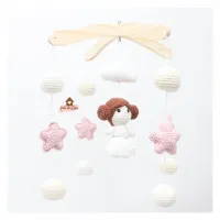 Móbile Princesa Leia  - Estrelas + Bolinhas - Foto 7