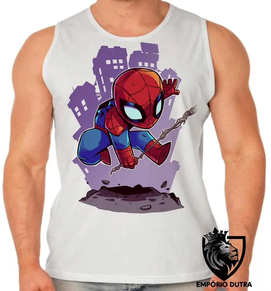Camiseta Homem Aranha tamanho GG Imagem