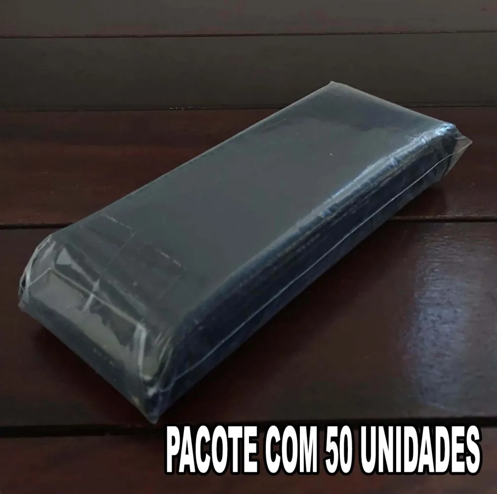 Protetor para Clip Cord PRETO - Pacote com 50 Unidades Imagem