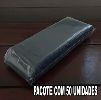 Protetor para Clip Cord PRETO - Pacote com 50 Unidades