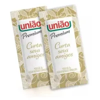 Açúcar Refinado Granulado Em Sachês União Caixa Com 400 Un - Foto 2