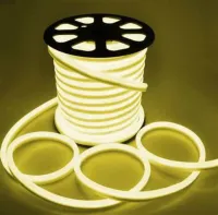Mangueira Led Neon Flex  100 metros BRANCA QUENTE 3000K - Foto 2